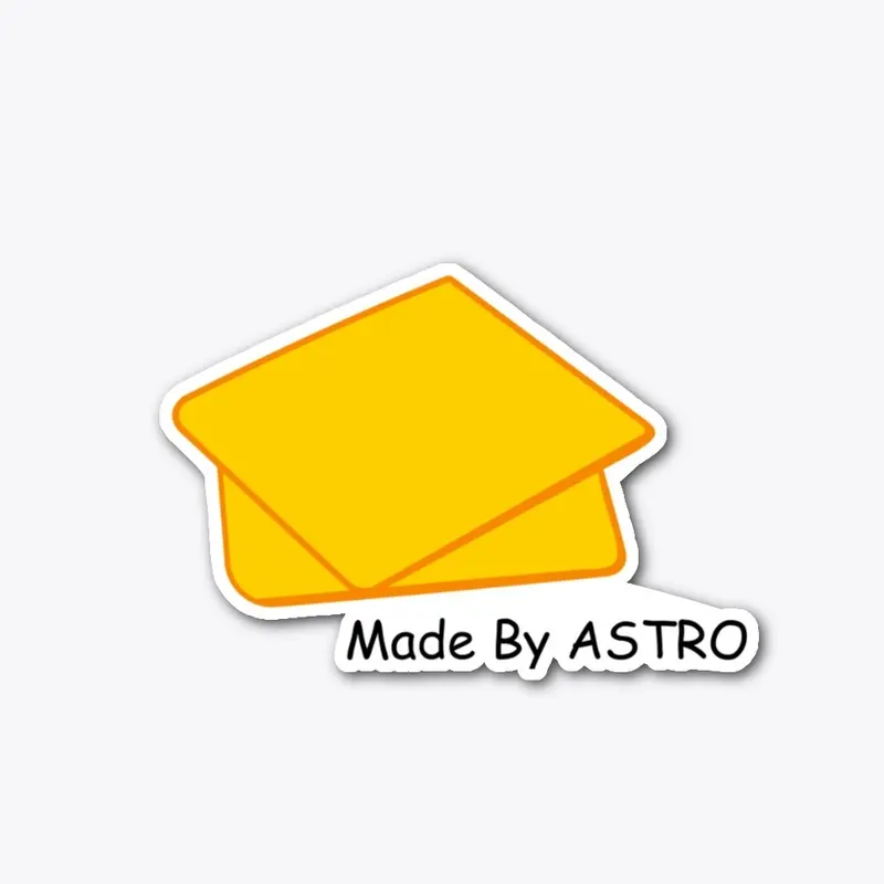 Exclusive Cheese By Astro Sticker