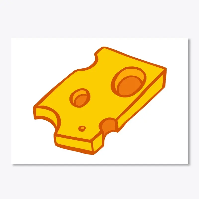 Exclusive Cheese Sticker