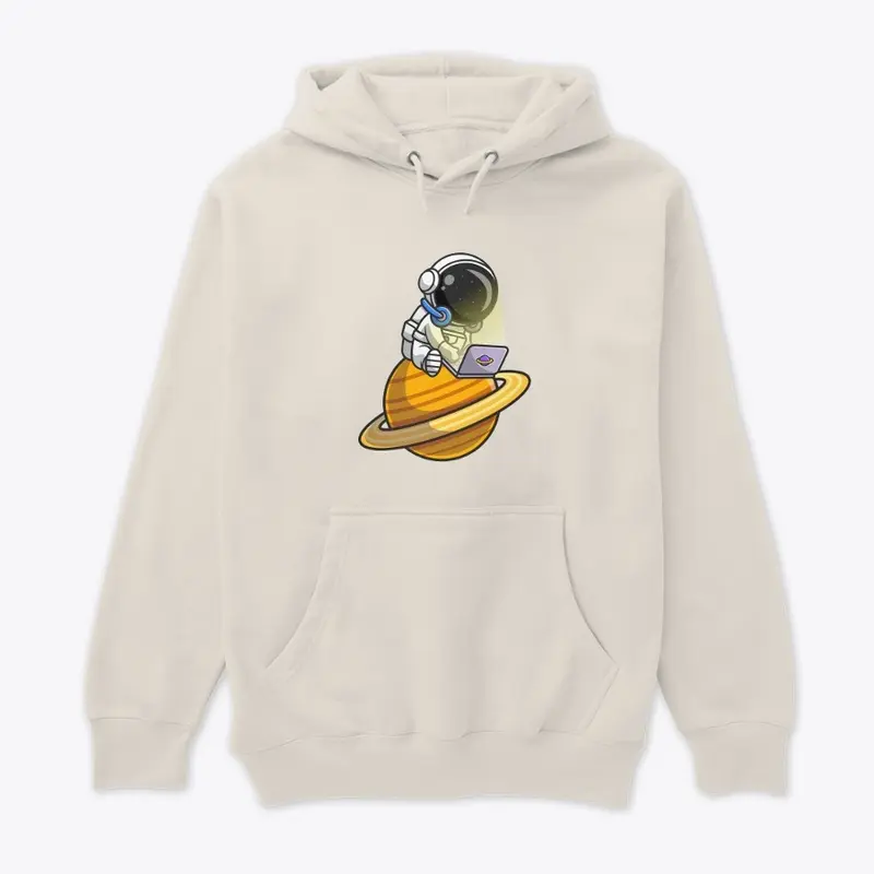 Premium Astro Planet Laptop Hoodie